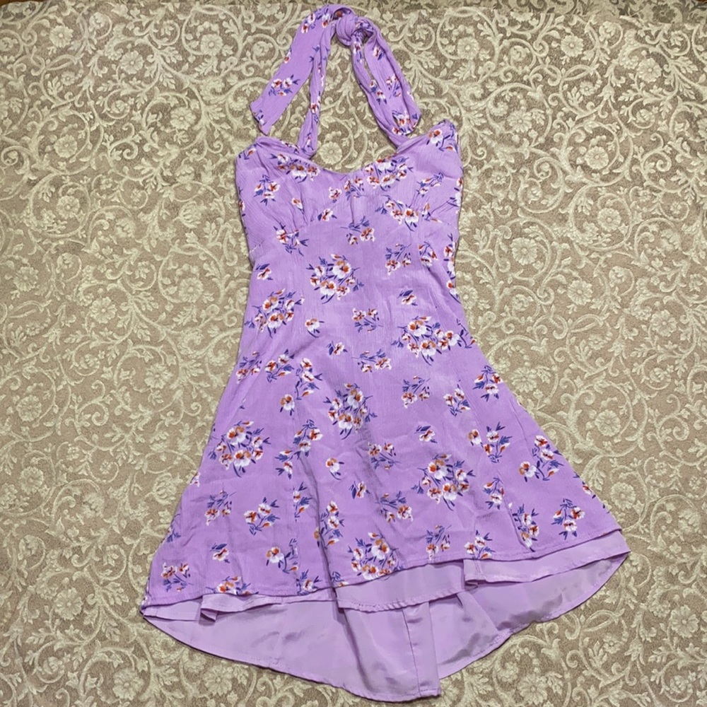 Forever 21 Halter tie back dress